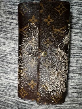 Sarah Wallet Limited Edition Monogram Dentelle